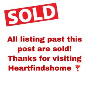 All items past this listing are Sold❗️